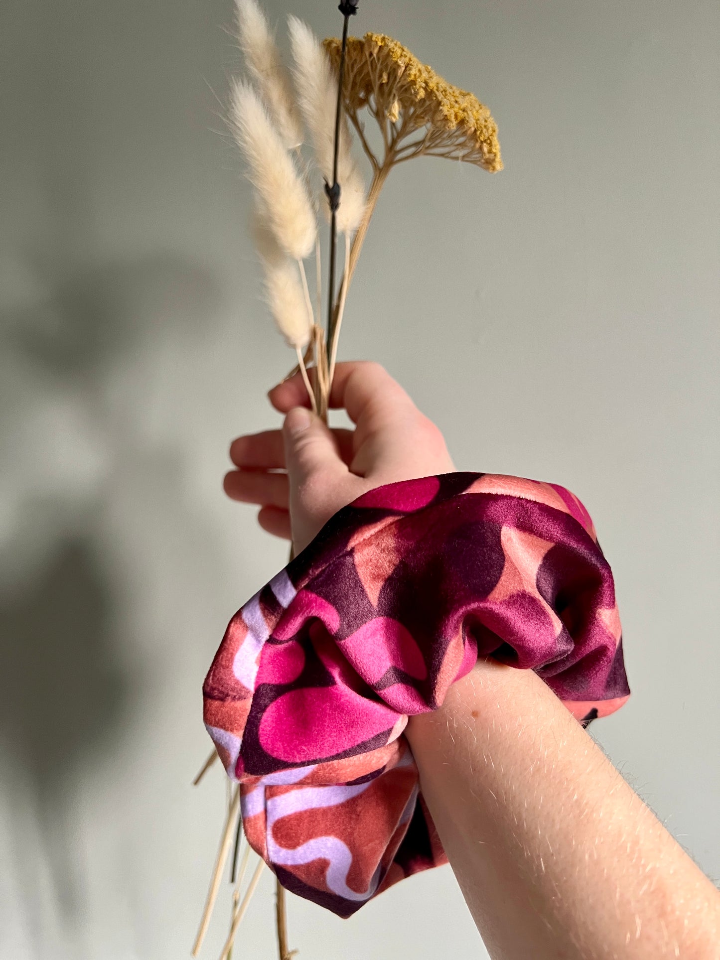 Sunset Velvet Scrunchie