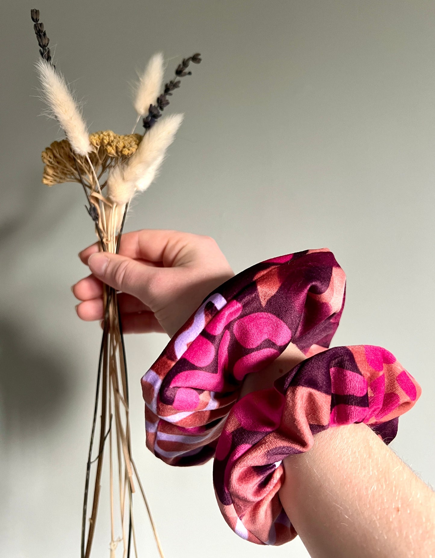 Sunset Velvet Scrunchie